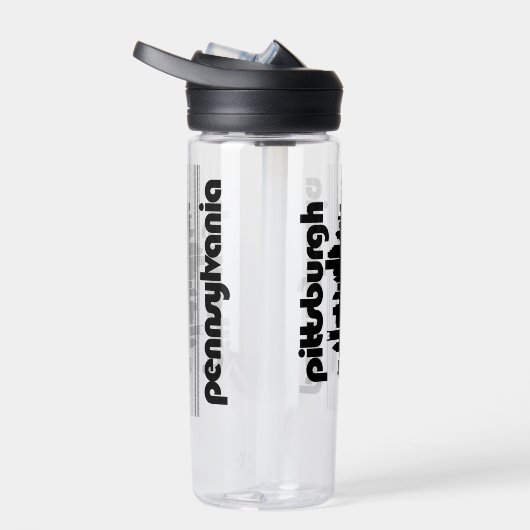 Pittsburgh Pennsylvania Waterfles (Rechts)