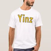 Pittsburgh, Pennsylvania "Yinz" T-Shirt (Voorkant)