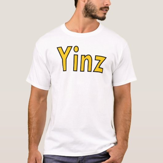 Pittsburgh, Pennsylvania "Yinz" T-Shirt (Voorkant)