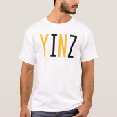 Pittsburgh, Pennsylvania "Yinz" T-Shirt (Voorkant)
