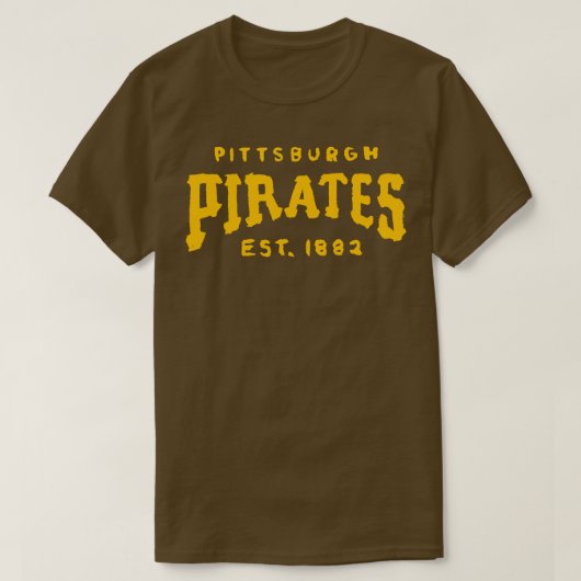 Pittsburgh Pirateeees 1 T-shirt (Design voorkant)