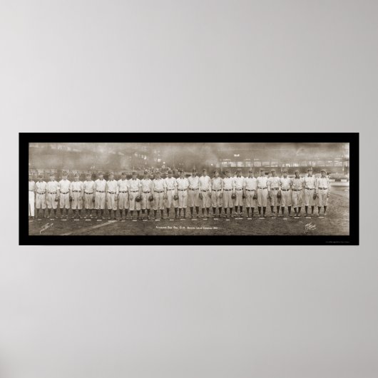 Pittsburgh Pirates Club Foto 1909 Poster (Voorkant)