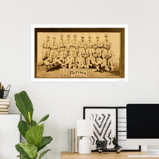 Pittsburgh Pirates Team 1913 Poster (Thuiskantoor)