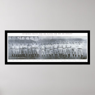 Pittsburgh Pirates Team Foto 1905 Poster