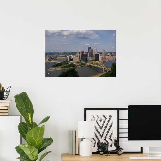 Pittsburgh Poster (Thuiskantoor)