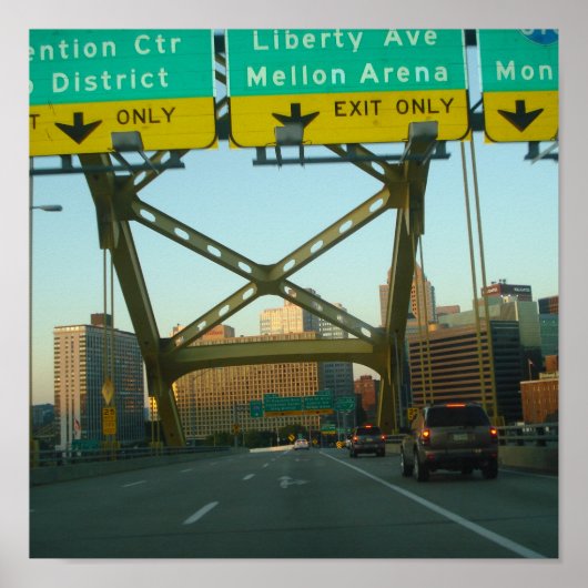 Pittsburgh Poster (Voorkant)