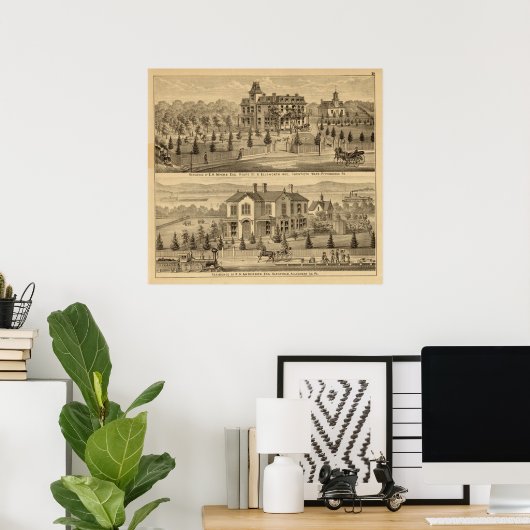 Pittsburgh Poster (Thuiskantoor)