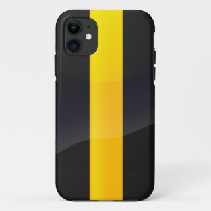 Pittsburgh Pride Black en Gold Helmet Design iPhone 11 Hoesje