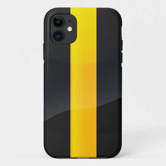 Pittsburgh Pride Zwart en Goud Helm Design Case-Mate iPhone Case (Achterkant)