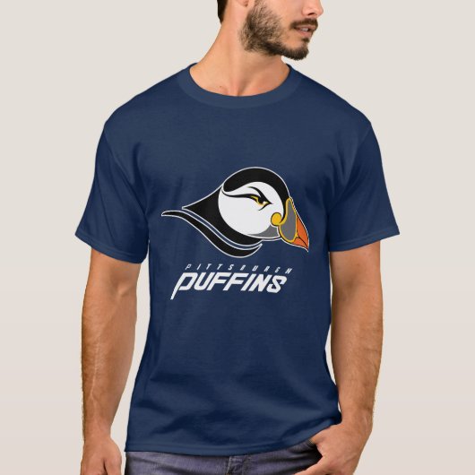 Pittsburgh Puffins Classic Logo T-shirt (Voorkant)