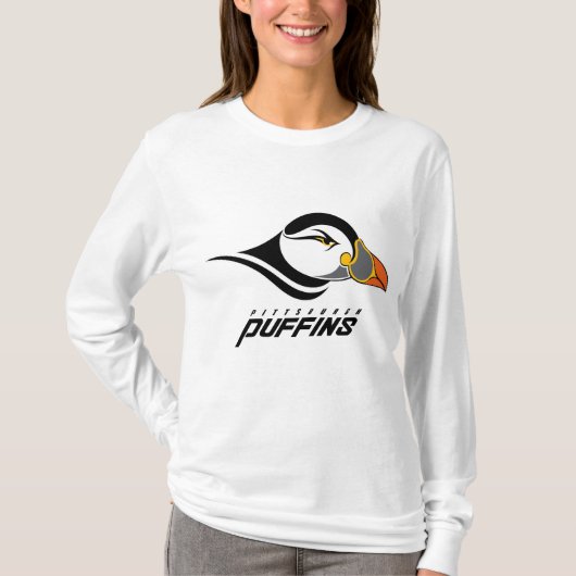 Pittsburgh Puffins Classic Logo T-shirt (Voorkant)