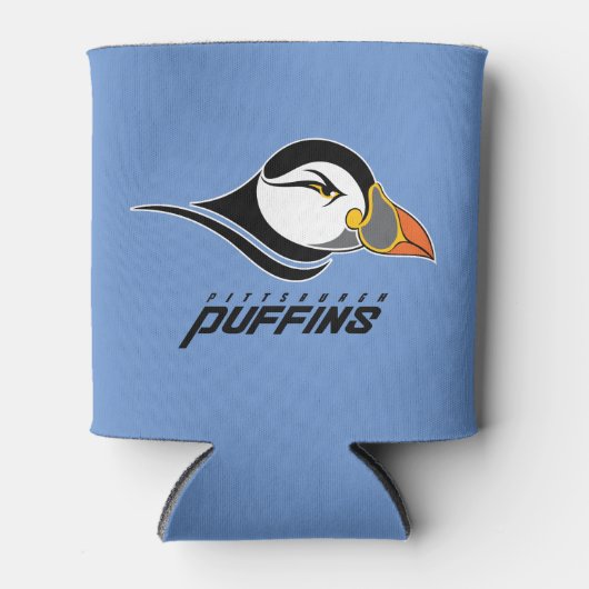 Pittsburgh Puffins Logo Blikjeskoeler (Voorkant)