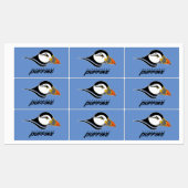 Pittsburgh Puffins Logo Labels (Vel)