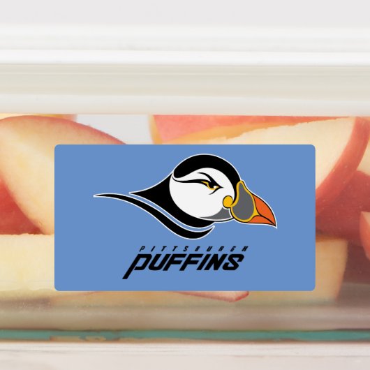 Pittsburgh Puffins Logo Labels (Aangebracht)