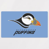 Pittsburgh Puffins Logo Labels (Design 1)