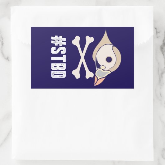 Pittsburgh Puffins #STBD Rechthoekige Sticker (Tas)