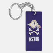 Pittsburgh Puffins #STBD Sleutelhanger (Voorkant Links)