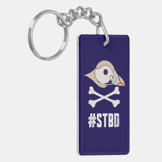 Pittsburgh Puffins #STBD Sleutelhanger (Voorkant Links)