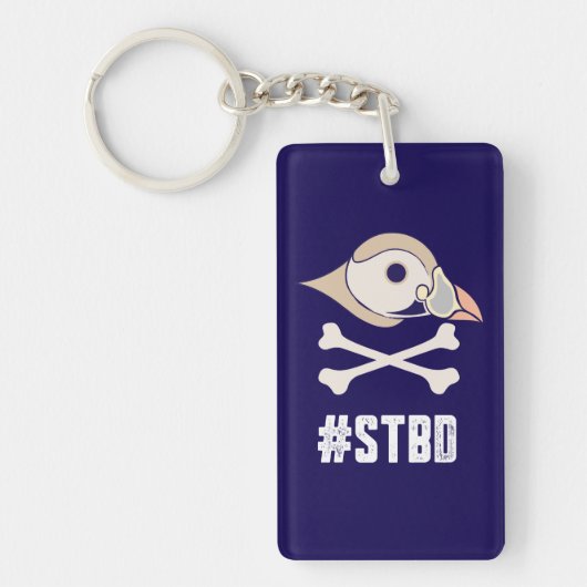 Pittsburgh Puffins #STBD Sleutelhanger (Voorkant)