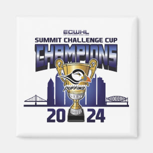 Pittsburgh Puffins Summit Challenge Cup kampioenen Magneet