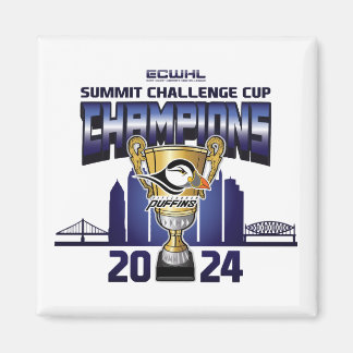 Pittsburgh Puffins Summit Challenge Cup kampioenen Magneet