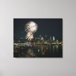 Pittsburgh RARE! - Canvas Muurprint Afdruk