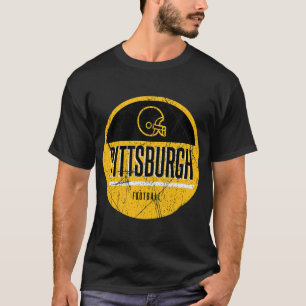 Pittsburgh retro football t-shirt