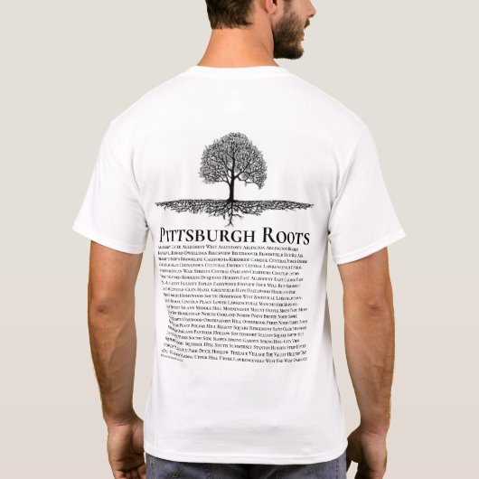 Pittsburgh Roots T-shirt (Achterkant)