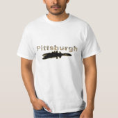 Pittsburgh - Silhouette T-shirt (Voorkant)