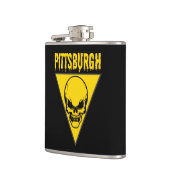 Pittsburgh Skull Heupfles (Links)