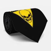 Pittsburgh Skull-Stropdas Stropdas (Opgerold)