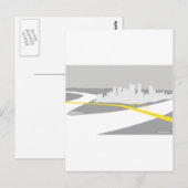 Pittsburgh skyline-afbeelding briefkaart (Voorkant / Achterkant)