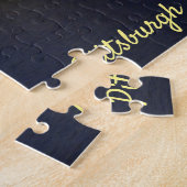 Pittsburgh Skyline Allegheny River Clemente Bridge Legpuzzel (Zijkant)