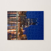 Pittsburgh Skyline bij nacht Legpuzzel (Horizontaal)