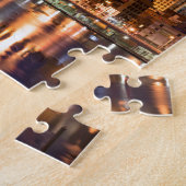 Pittsburgh Skyline bij nacht Legpuzzel (Zijkant)