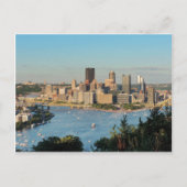 Pittsburgh Skyline Briefkaart (Voorkant)