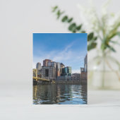 Pittsburgh Skyline Briefkaart (Staand voorkant)