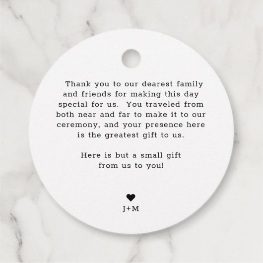 Pittsburgh Skyline | Bruiloft Welkom Favor Bedankjes Labels (Achterkant)