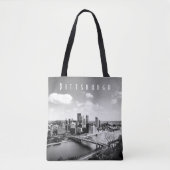 Pittsburgh Skyline Canvas tas (Voorkant)