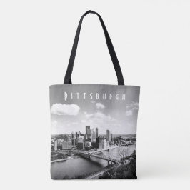 Pittsburgh Skyline Canvas tas