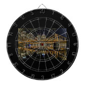PITTSBURGH SKYLINE DART BOARD DARTBORD (Voorkant)