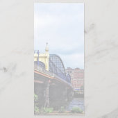 Pittsburgh Skyline Door Smithfield St Bride Menu (Achterkant)