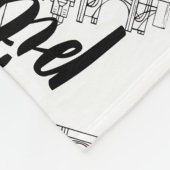 Pittsburgh Skyline Fleece Deken (Hoek)