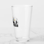 Pittsburgh Skyline Football Glass Glas (Links)