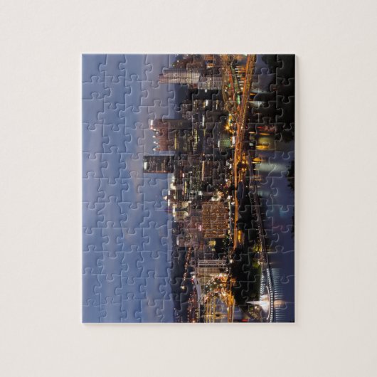 Pittsburgh Skyline in Dusk Legpuzzel (Verticaal)