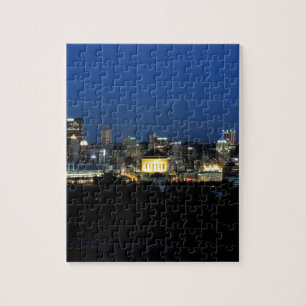 Pittsburgh Skyline in Dusk Legpuzzel