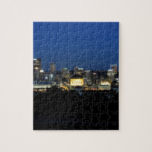 Pittsburgh Skyline in Dusk Legpuzzel (Verticaal)