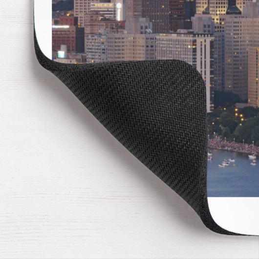 Pittsburgh Skyline in Dusk Muismat (Hoek)