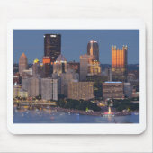 Pittsburgh Skyline in Dusk Muismat (Voorkant)