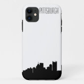 PIttsburgh Skyline iPhone Case (Achterkant)